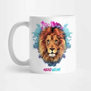 Lion Paint Mug